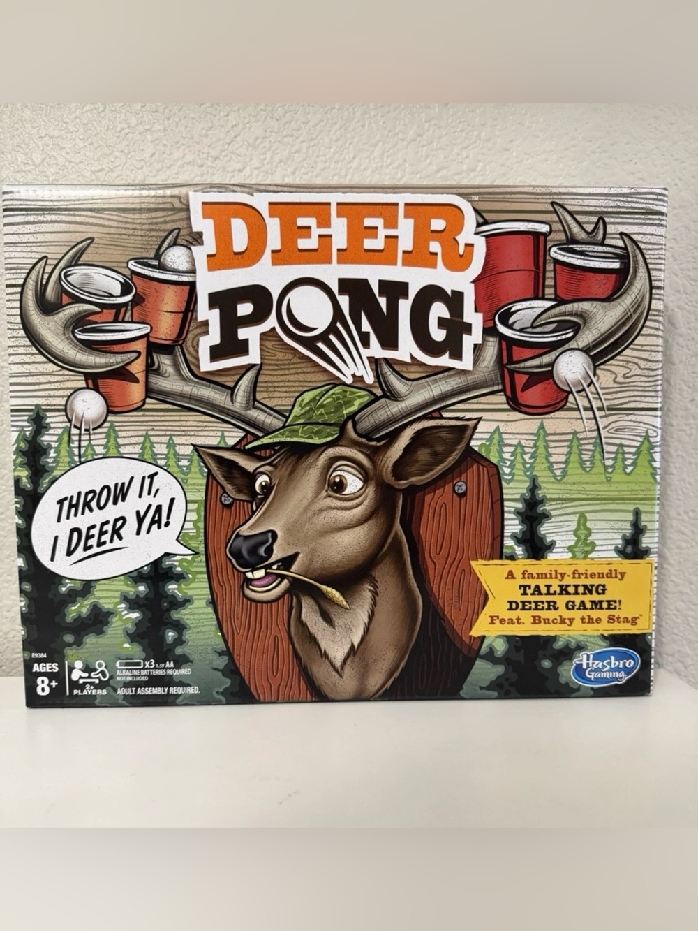 Hasbro Deer Pong Game New In Box.
